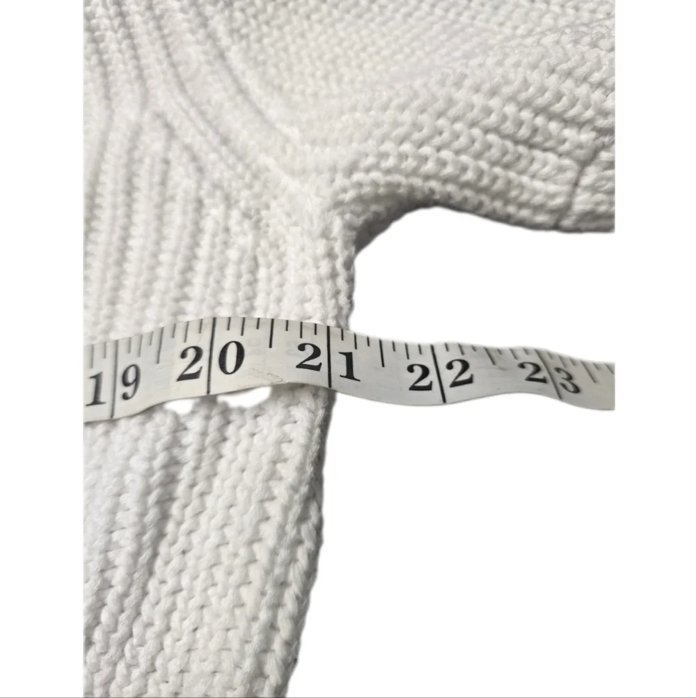 Free People Damsel Bell Sleeve Sweater white Size Medium